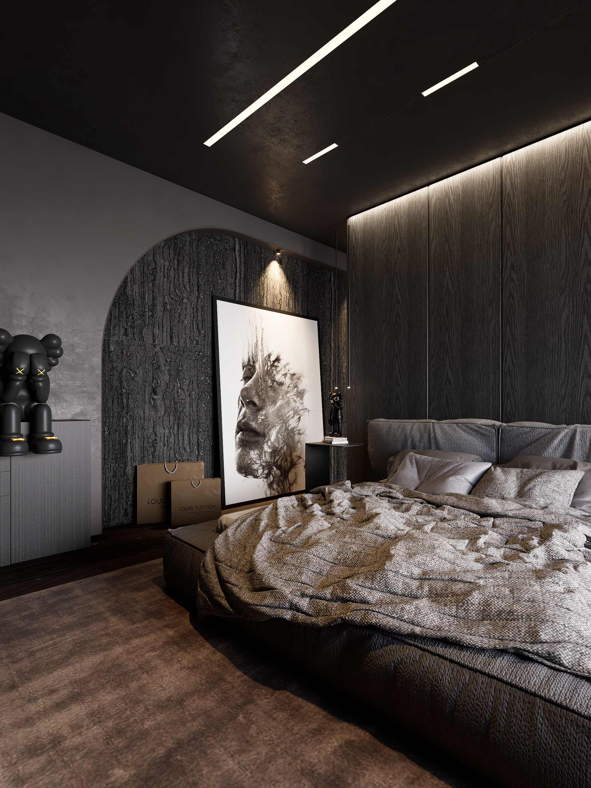 Dormitório Black Luxury